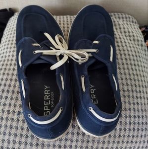 Navy Blue Sperry